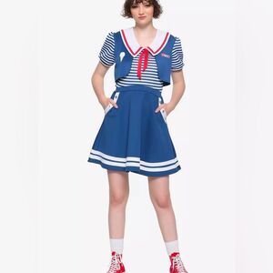 Stranger Things Robin Ahoy Dress Costume Hot Topic Small